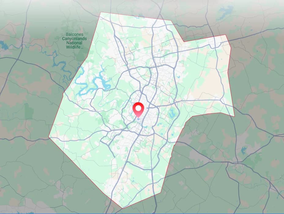 AREAS WE SERVE IN AUSTIN, TX METRO